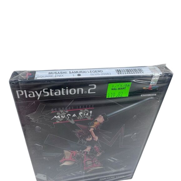 Samurai Legend Musashi from Square Enix (PlayStation 2, PS2, 2005) - New, Sealed - Picture 2 of 7